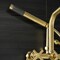 Aqua Vintage AE8457DX Wall Mount Clawfoot Tub Faucet, Brushed Brass AE8457DX - alternate 6
